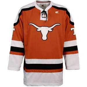   Texas Longhorns Burnt Orange Face Off Hockey Jersey