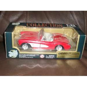  Road Tough Collection 124 1957 Chevrolet Corvette Toys & Games