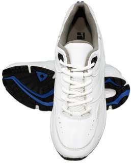   combination of durable white mesh with durable white leather uppers