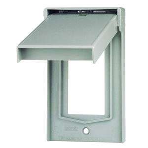   Weather Resistant, Thermoplastic, Device Mount, Vertical Self Closing