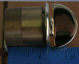 Baldwin Mortise Cylinder 1.25 Bright Brass Thumbturn  