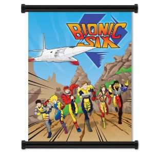  Bionic Six Group 2 Wall Scroll Poster 32 x 42 inches 