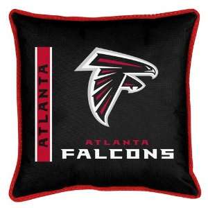   Atlanta Falcons Sidelines Pillow by Sports Coverage