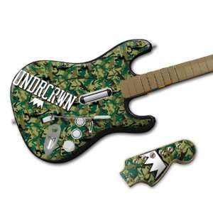   UNDR30028 Rock Band Wireless Guitar  Undrcrwn  Camo Skin Electronics