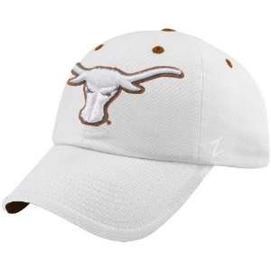   Zephyr Texas Longhorns White Chocolate Hat (7 3/8)