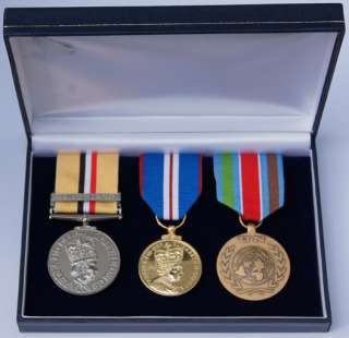 Iraq War Jubilee 2002 UN United Nations Medal Trio   Stunning  