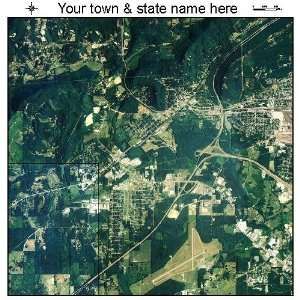    Aerial Photography Map of Attalla, Alabama 2011 AL 