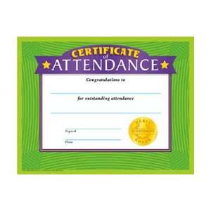  Certificates Attendance Certificate