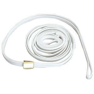  Resco Cordo Hyde Show Lead with Loop White Small Pet 