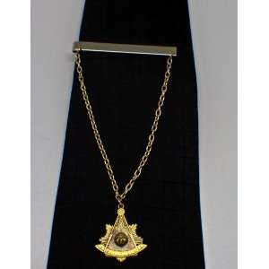  F&AM Past Master Freemason Masonic Tie Chain Everything 