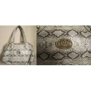  Mode Becky Snakeskin bag