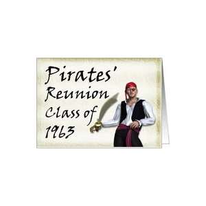  Pirates Reunion, Class of 1963 Card Health & Personal 