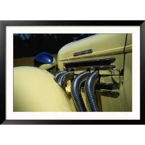  1935 Auburn 851 Supercharged Speedster Framed Photographic 