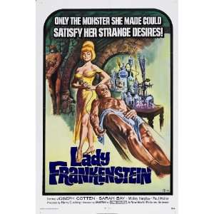  Lady Frankenstein (1972) 27 x 40 Movie Poster Style A 