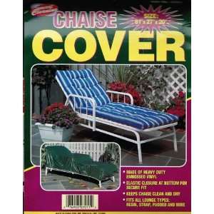  Mr. Bar B Q Vinyl Chaise Cover Color Forest Green Patio 