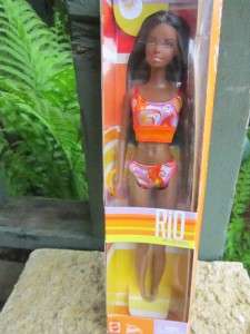Barbies Friend Christie Rio de Janeiro Black American Doll 2002  