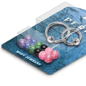  14G Captive Beads Bonus Package with 12 Interchangable 