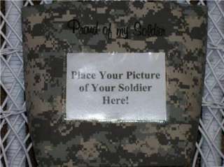 US Army Military Acu Digital Purse Tote Bag Photo Camo  