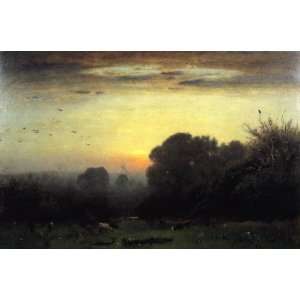     George Inness   24 x 16 inches   Morning