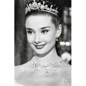  Audrey Hepburn Tiara Poster 