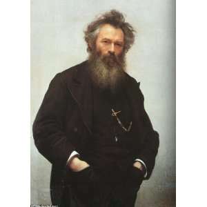   Ivan Nikolaevich Kramskoy   24 x 34 inches   Portrait of Ivan 