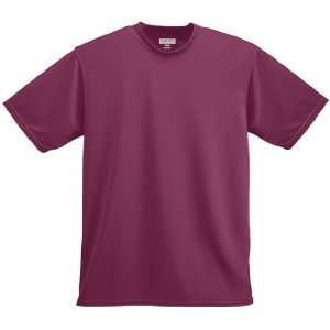 Augusta Sportswear Adult Wicking T Shirt MAROON AM