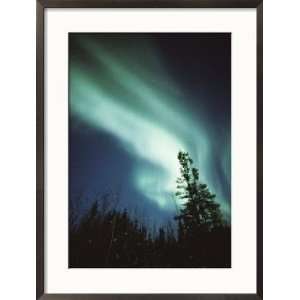  Brilliant Display of Auroral Lights Framed Photographic 