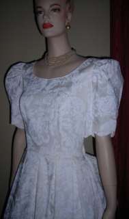 Laura Ashley Ivory Wedding Gown Dress Crinoline 8 12NEW  