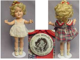 IDEAL 13 Shirley Temple Doll COMPOSITION ADORABLE & PERFECT SIZE ALL 