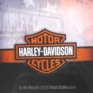  Harley Davidson 2012 Wall Calendar