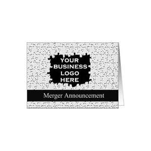  Merger Announcement Photo or Logo Card, Business, Puzzle 
