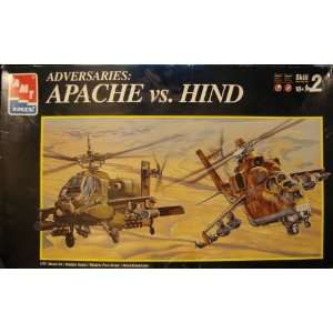   vs. Hind Helicopters Model Kit 1/72 Scale, Plastic Toys & Games