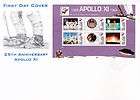 Apollo XI 25th anniversary Maldives large first day cover postmarked 8 