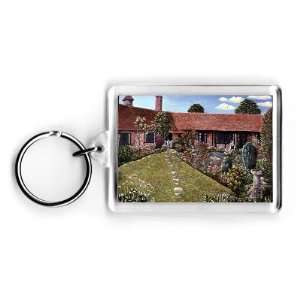 Garden at Worthing, Sussex, 1983 by Liz Wright   Acrylic Keyring 