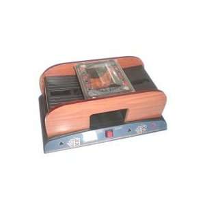  deluxe wooden 2 deck automatic card shuffler Baby