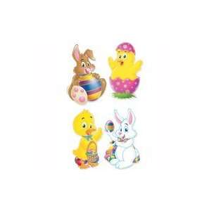  Pkgd Easter Cutouts (Pack of 12)