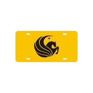  License Plate   UCF PEGASUS GOLD 26/BLACK 28 Sports 