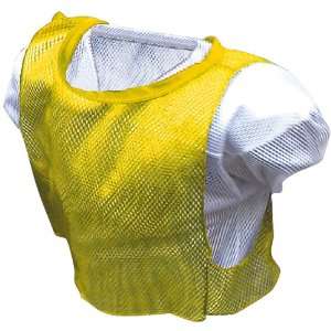   Youth Deluxe Custom Football Scrimmage Vests GO   GOLD YOUTH Sports