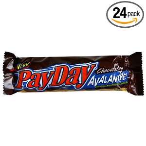 Payday Chocolatey Avalanche, 1.8 Ounce Bars (Pack of 24)  