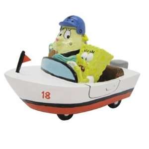  Sponge Bob & Mrs. Puff Aquarium Ornament
