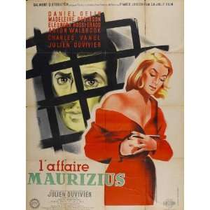    Affaire Maurizius, L Poster Movie French 27x40