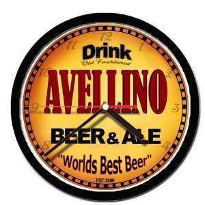  AVELLINO beer and ale wall clock 