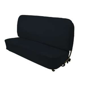  Acme U105 2295 Front Black Smooth Vinyl Bench Seat 