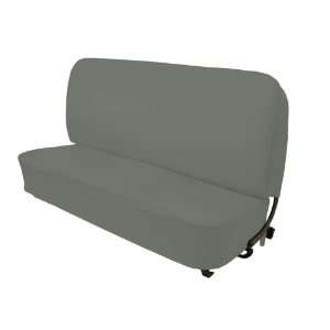  Acme U105 6758 Front Medium Gray Smooth Vinyl Bench Seat 
