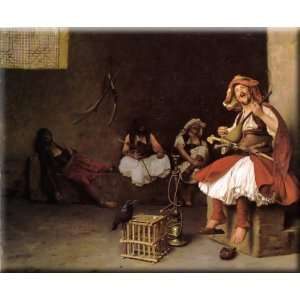   Singing 30x24 Streched Canvas Art by Gerome, Jean Leon