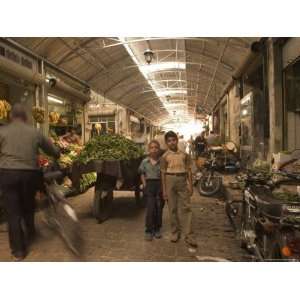 Fruit and Vegetable Market, Hama, Syria, Middle East Photographic 
