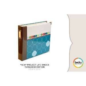  Project Life Binder   Turquoise Edition Arts, Crafts 