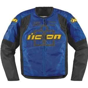 Icon Overlord Type 1 Mens Textile Street Racing Motorcycle Jacket 