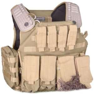 Airsoft Vest MOLLE Plate Pouch Multicam 