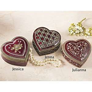 Jessica Floral Heart Box